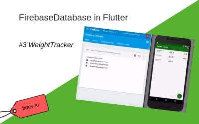 Firebase Database in Flutter – WeightTracker 3