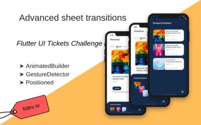 Advanced transitions – UI Tickets Challenge